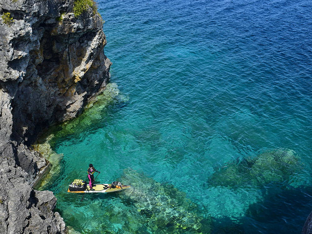 BRUCE PENINSULA: SUP Expedition