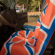 Nomadix Car Seat Cover Towel: Wild Flowers Stellar Blue Red - Pau Hana Surf Supply
