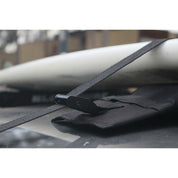 DORSAL Wrap Rax Double Surfboard Soft Roof Rack Pads with Straps - Pack of 2 Corrosion Resistant Buckles, Universal Fit, Trucks SUVs - Longboards, Short Boards, SUP, Soft Tops - Pau Hana Surf Supply