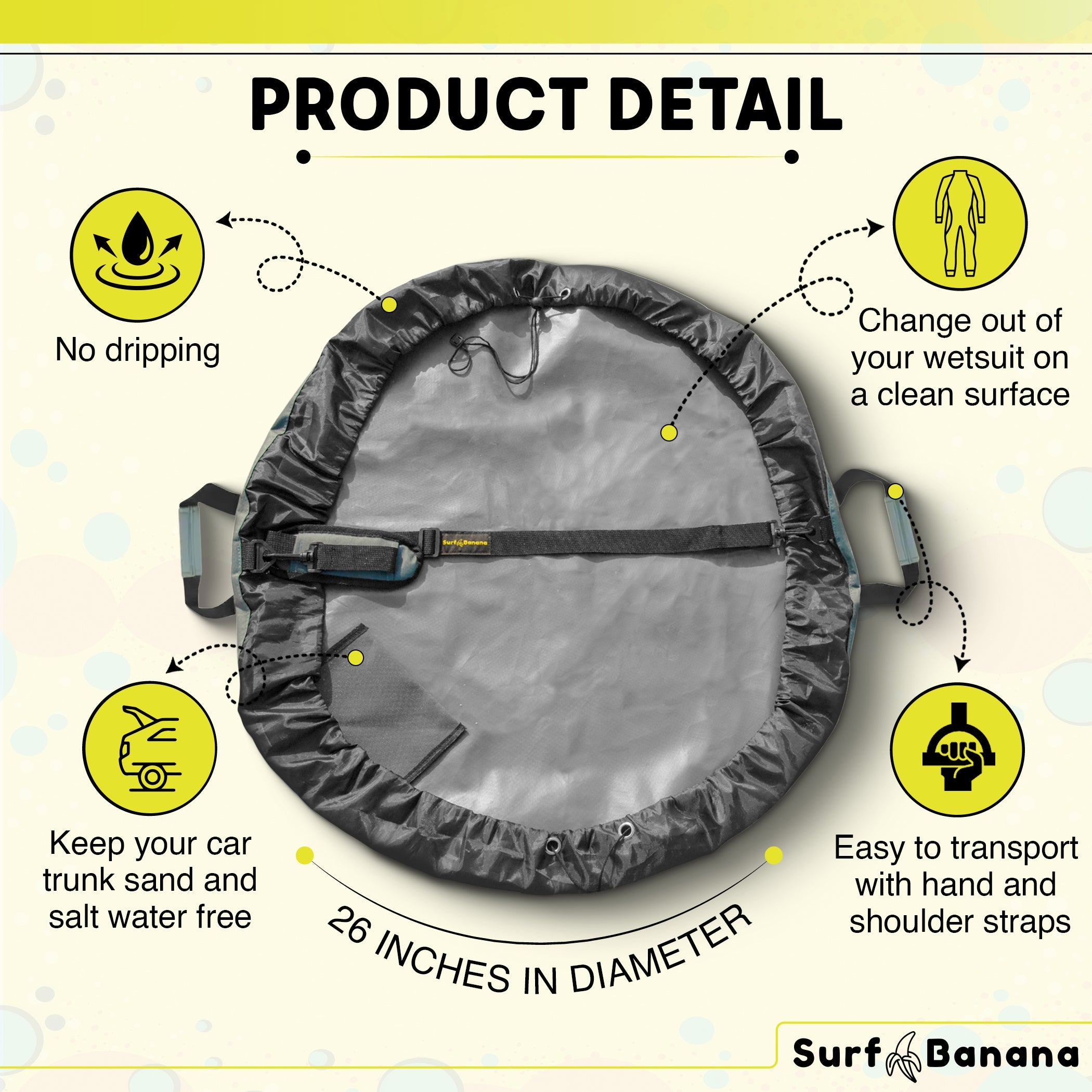 Wetsuit Changing Mat - Pau Hana Surf Supply