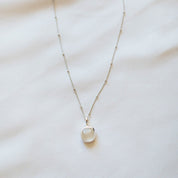 White Sea Glass Necklace (Handmade) - Pau Hana Surf Supply
