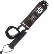 DORSAL Premium Stand Up Paddle board SUP Surf Leash 10' COILED - Double Stainless Steel Swivels and Triple Rail Saver - Pau Hana Surf Supply