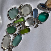 White Sea Glass Necklace (Handmade) - Pau Hana Surf Supply