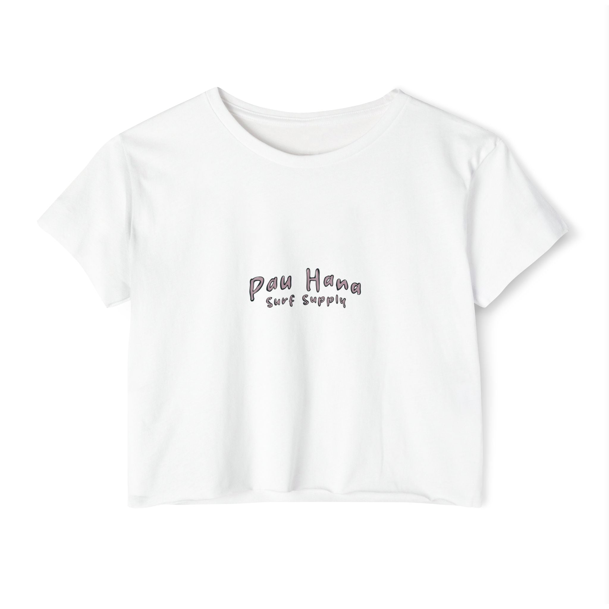 Women’s Aloha Cropped Tee - Pau Hana Surf Supply