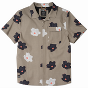OLEU UV QUICK-DRY BOARDSHIRT - FLOATERS DARK SAND