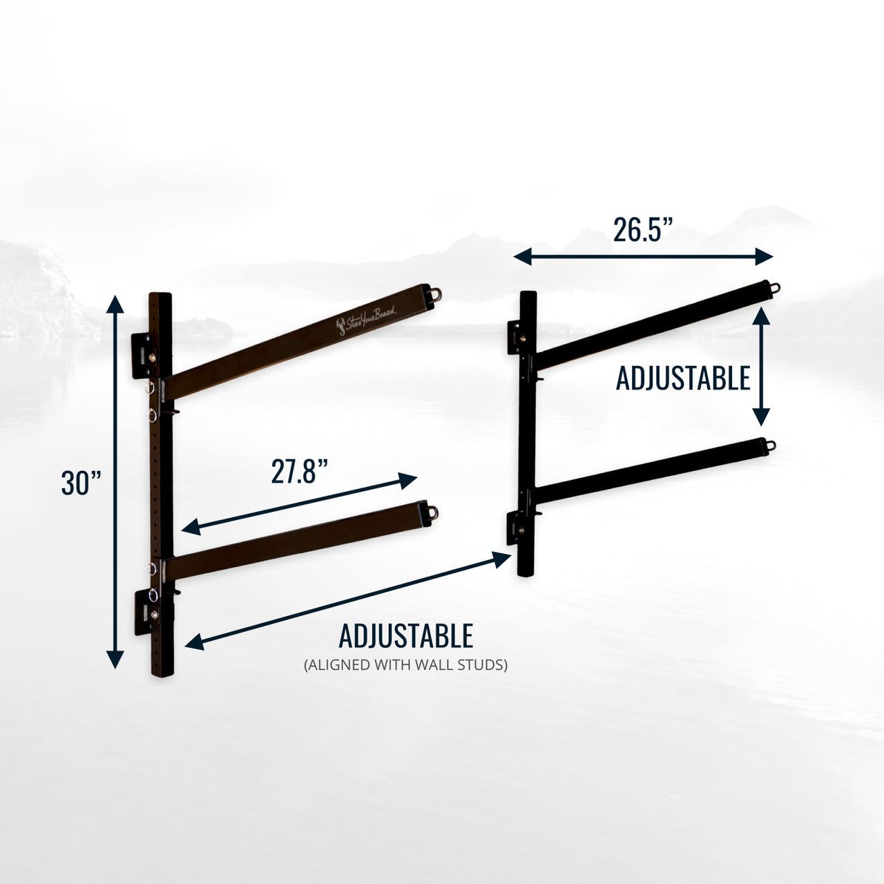 Kona SUP & Surfboard Storage | Indoor Adjustable Rack | 2 Level - Pau Hana Surf Supply