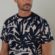 OLEU SUNSPORT™ UV TEE SHIRT - CARVINGS SANDSTONE