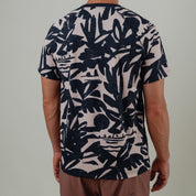 OLEU SUNSPORT™ UV TEE SHIRT - CARVINGS SANDSTONE