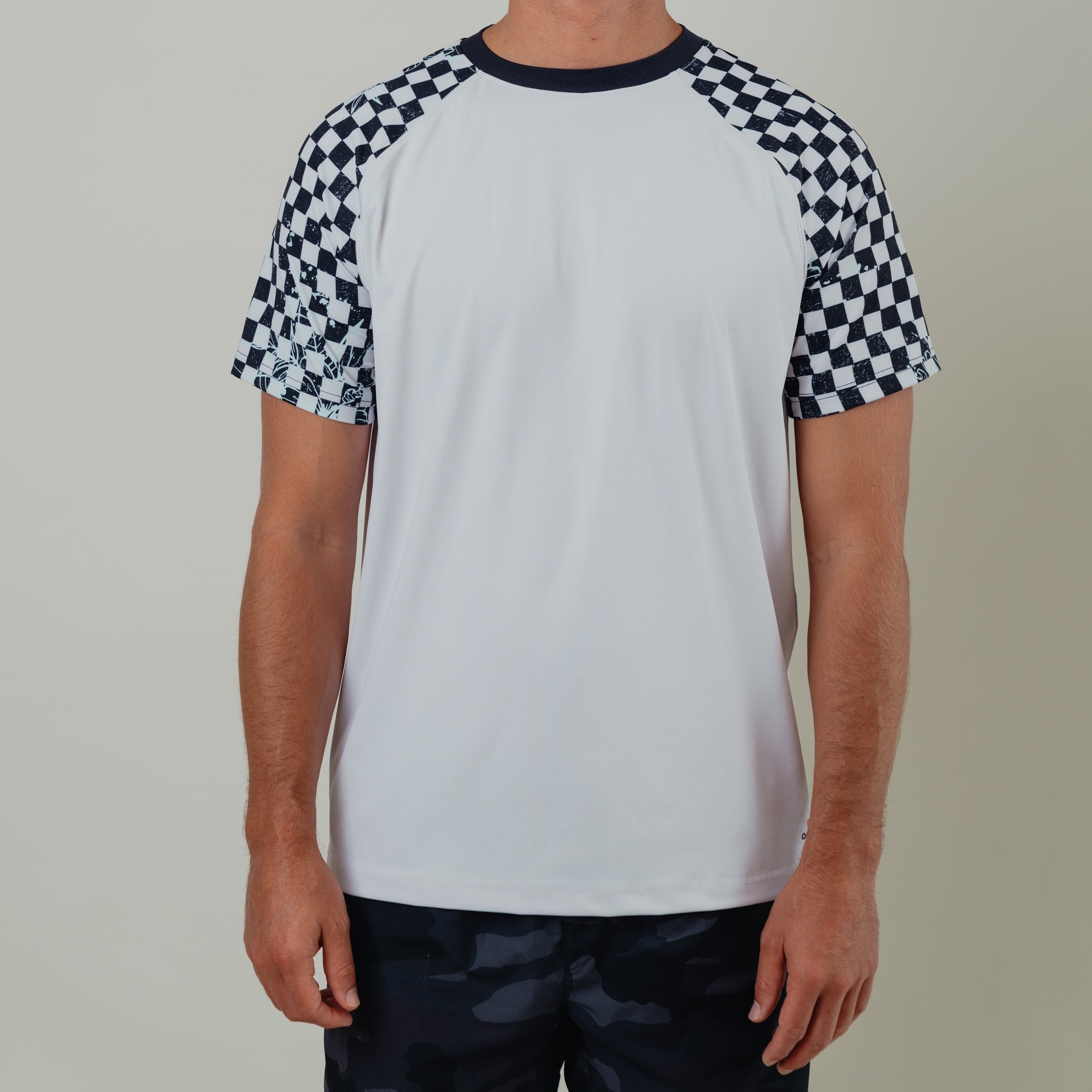 OLEU SUNSPORT™ UV TEE SHIRT - PUNK SPLASH SALT