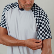 OLEU SUNSPORT™ UV TEE SHIRT - PUNK SPLASH SALT