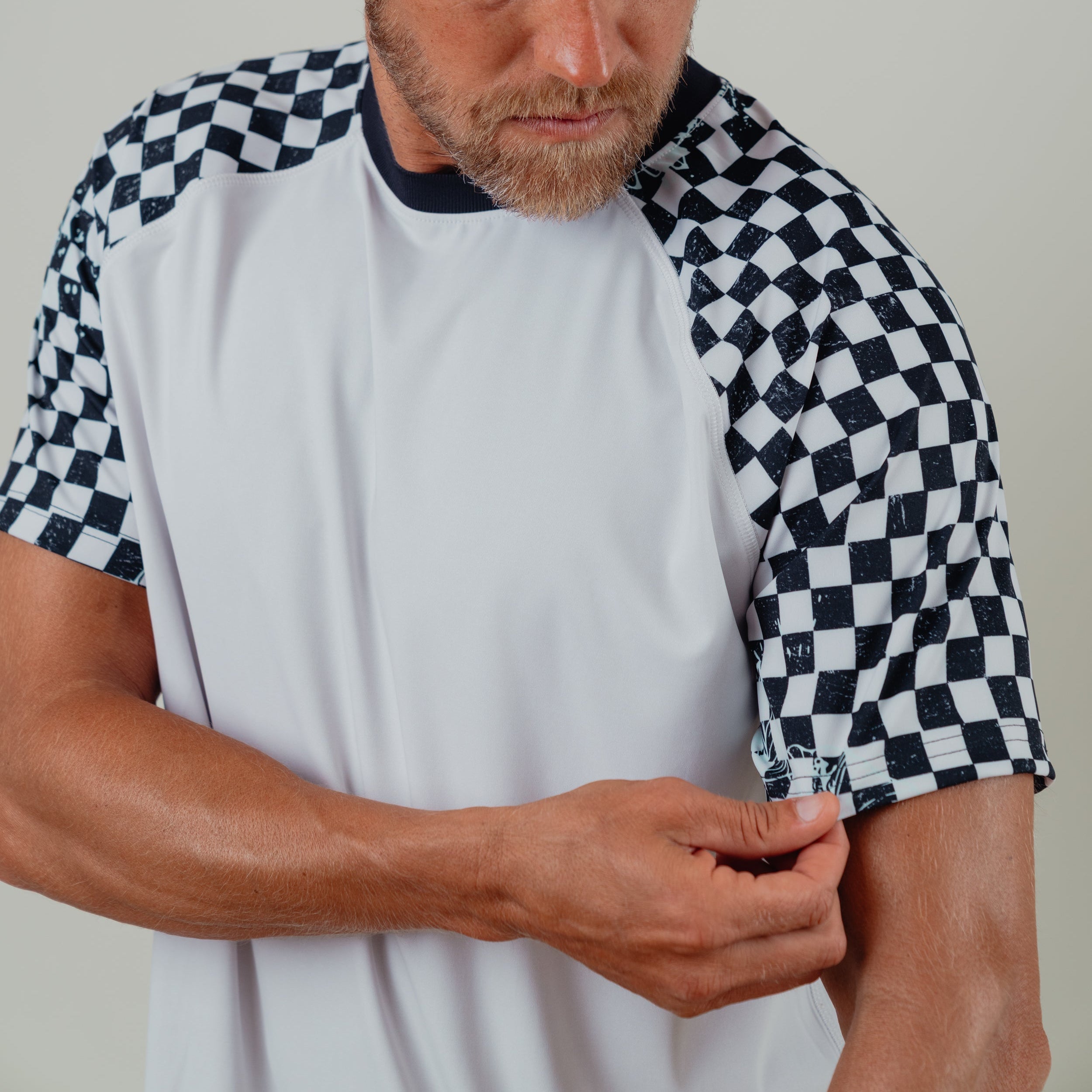 OLEU SUNSPORT™ UV TEE SHIRT - PUNK SPLASH SALT