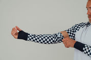 OLEU SUNSPORT™ UV ARM SLEEVES - PUNK SPLASH SALT