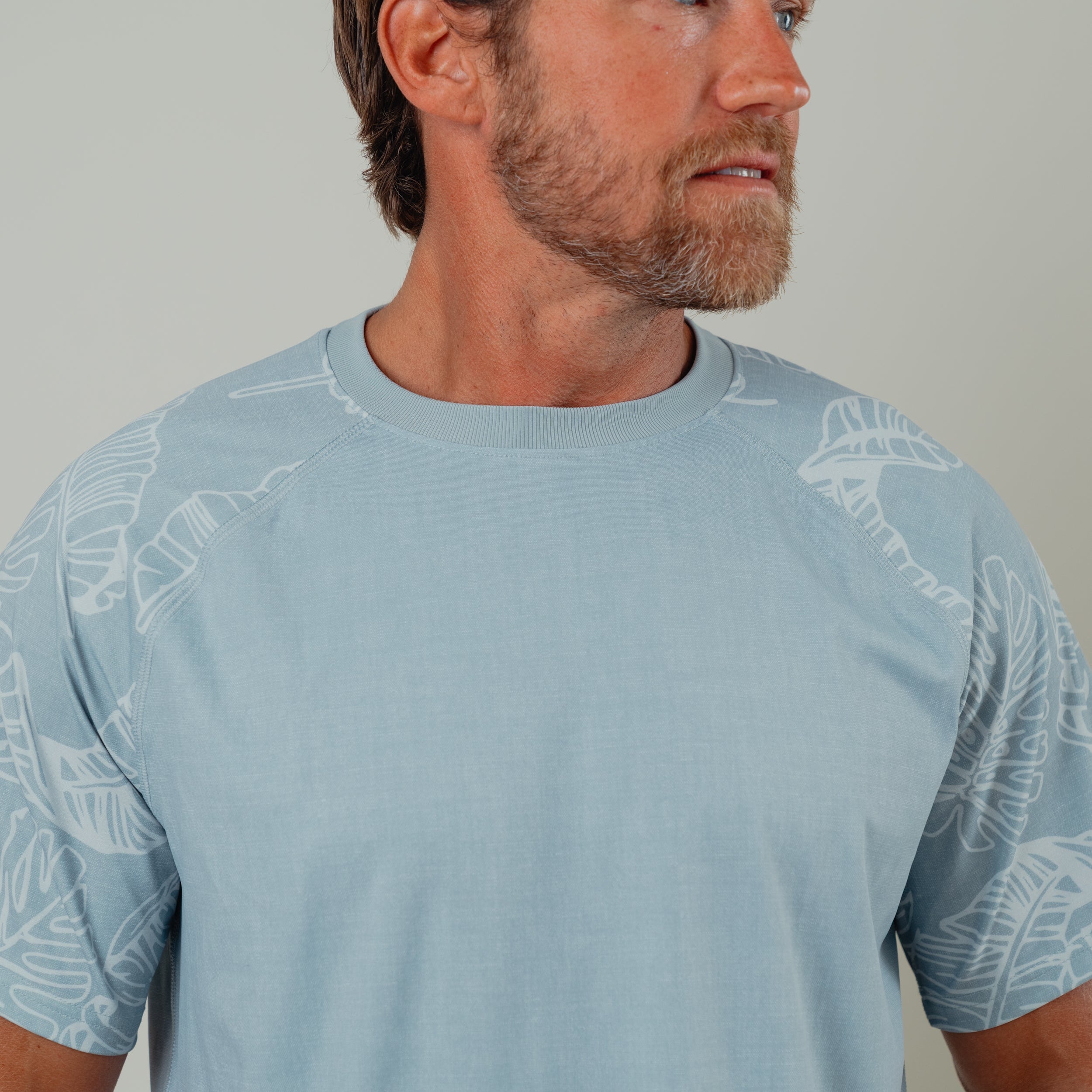 OLEU SUNSPORT™ UV TEE SHIRT - RAINFOREST SEA GREEN - Pau Hana Surf Supply