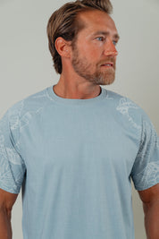 OLEU SUNSPORT™ UV TEE SHIRT - RAINFOREST SEA GREEN