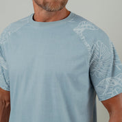 OLEU SUNSPORT™ UV TEE SHIRT - RAINFOREST SEA GREEN