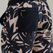 OLEU ALL-SHORT™ 6" INSEAM I 16.5" OUTSEAM - CARVINGS in SANDSTONE