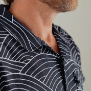 OLEU UV QUICK-DRY BOARDSHIRT - STORM CARBON