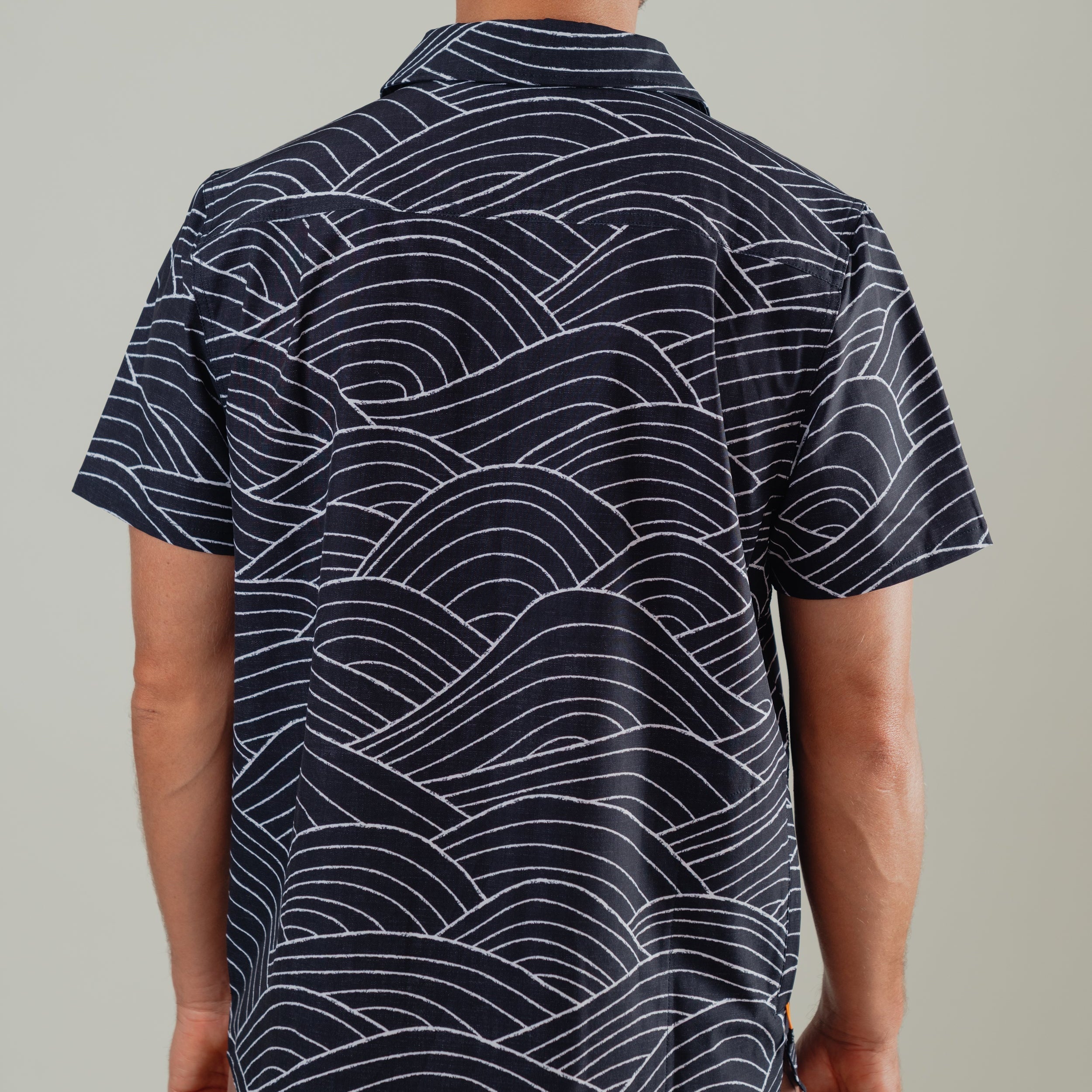 OLEU UV QUICK-DRY BOARDSHIRT - STORM CARBON