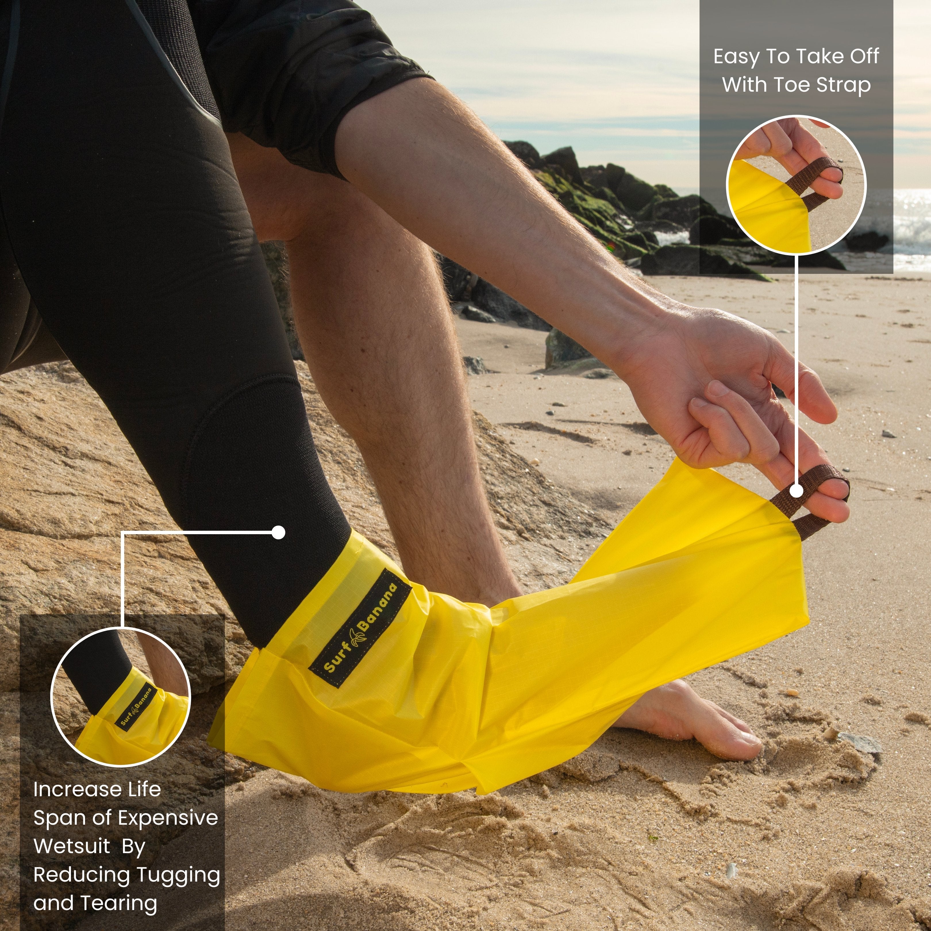 Surf Banana Sock - Slip Into Your Wetsuit With Ease - Pau Hana Surf Supply