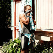 Original Towel: Palms Resort Teal Ocean - Pau Hana Surf Supply