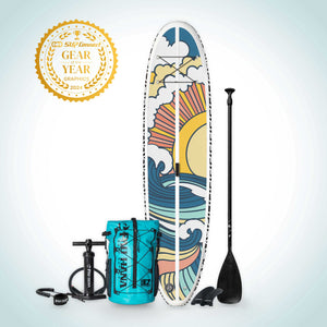 11'0 Big EZ Stowaway - Hippy Wave