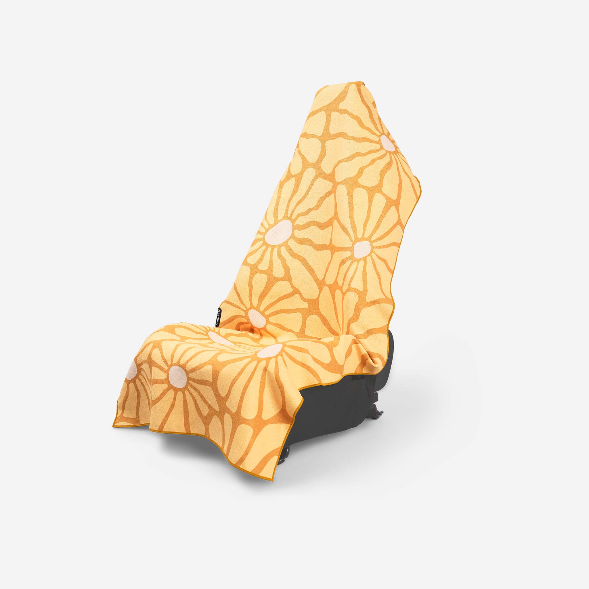 Nomadix Car Seat Cover Towel: Lazy Daisy Gold - Pau Hana Surf Supply