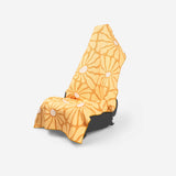 Nomadix Car Seat Cover Towel: Lazy Daisy Gold