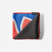 Nomadix Car Seat Cover Towel: Wild Flowers Stellar Blue Red - Pau Hana Surf Supply