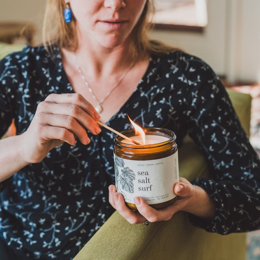 Sea Salt Surf Soy Candle - Pau Hana Surf Supply