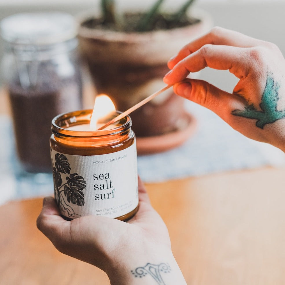 Sea Salt Surf Soy Candle - Pau Hana Surf Supply