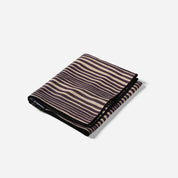 Nomadix Original Towel: Heritage Stripe Black and Tan - Pau Hana Surf Supply
