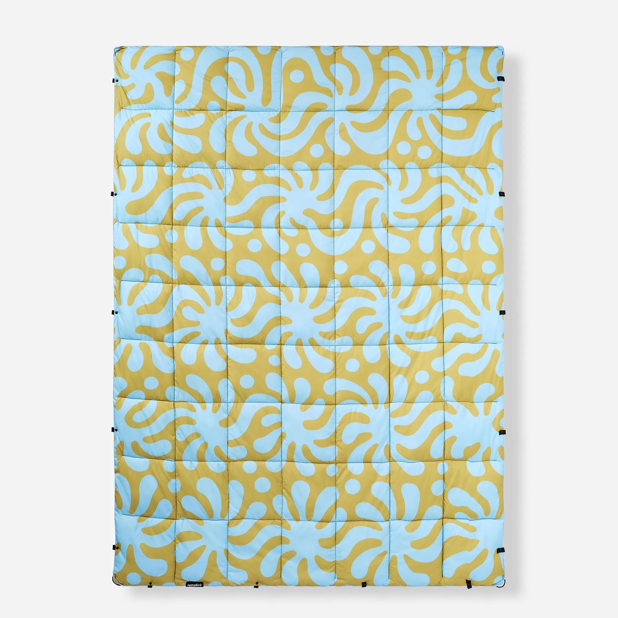 Nomadix Graphene Puffer Blanket: Whirlpool Meadow Green - Pau Hana Surf Supply