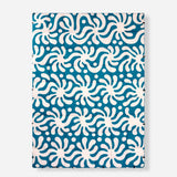 Nomadix Graphene Puffer Blanket: Whirlpool Teal Ocean