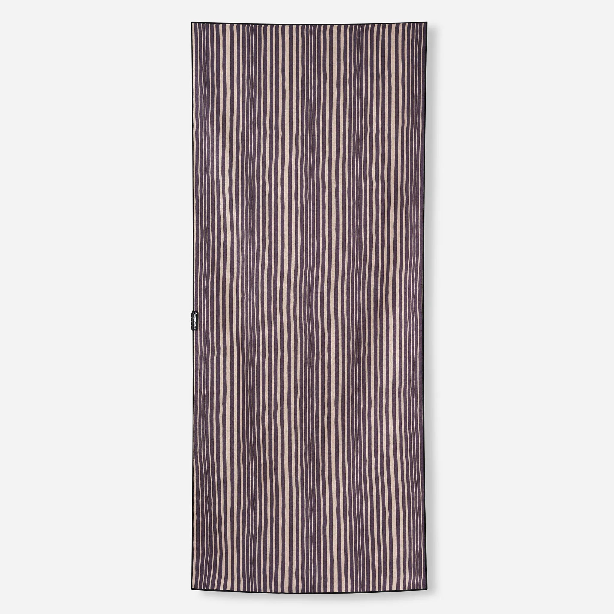 Nomadix Original Towel: Heritage Stripe Black and Tan - Pau Hana Surf Supply