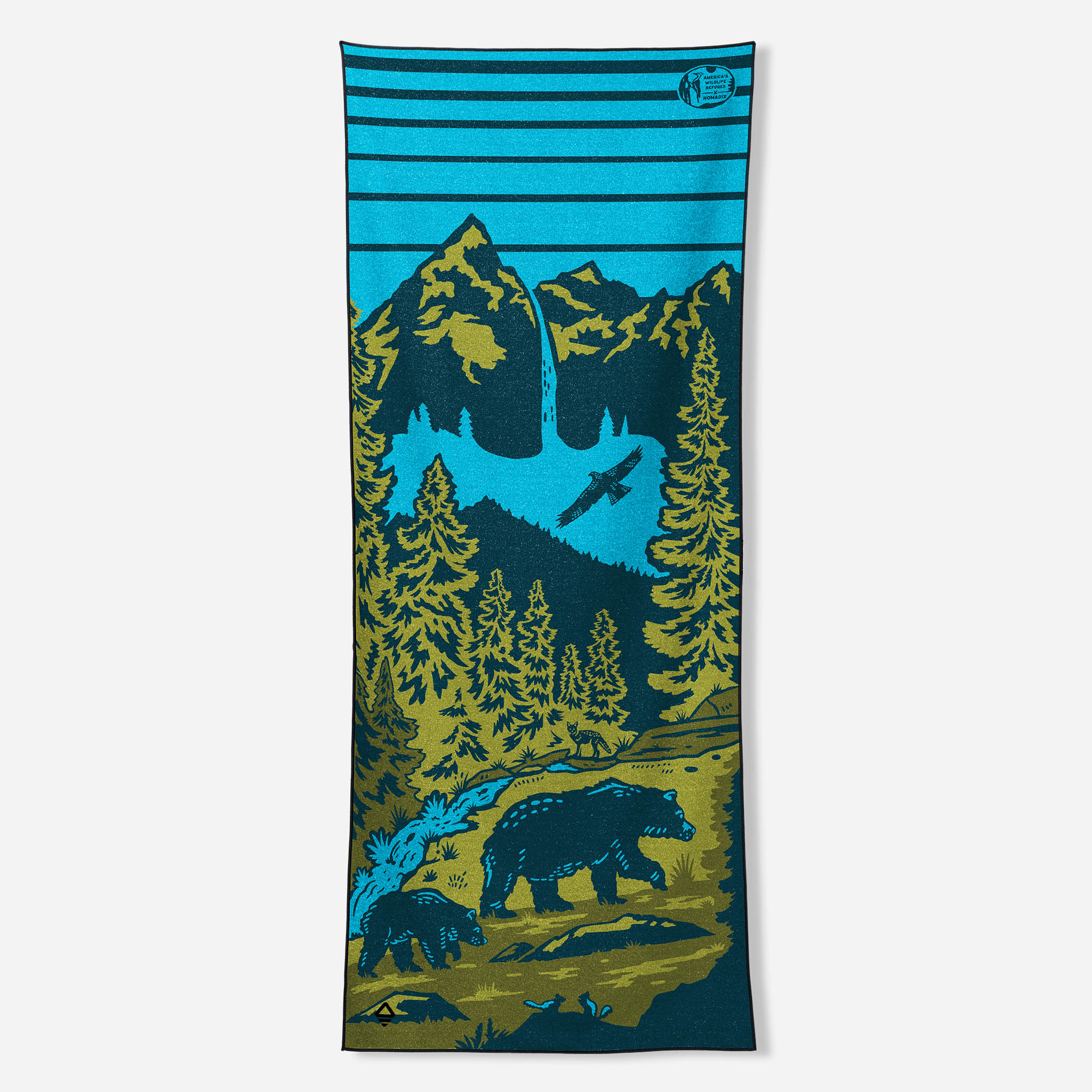 Original Towel: Nomadix x America's Wildlife Refuges: Forests - Pau Hana Surf Supply
