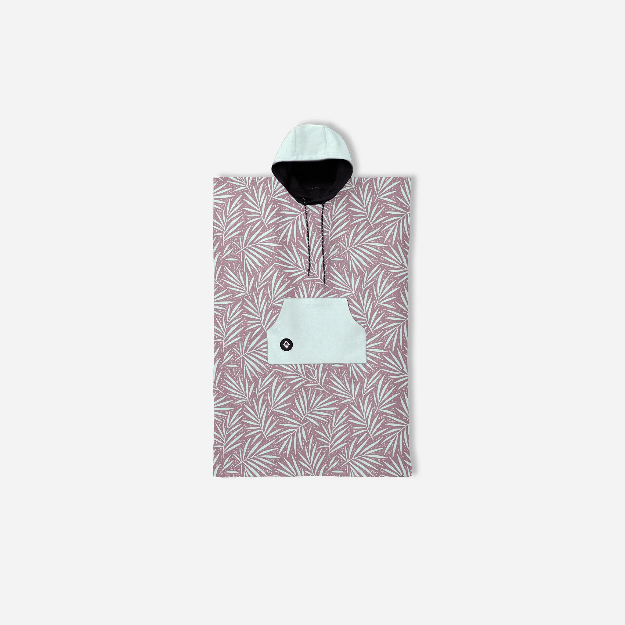 Nomadix Kids Changing Poncho: Heritage Palm Warm Blue Earth - Pau Hana Surf Supply