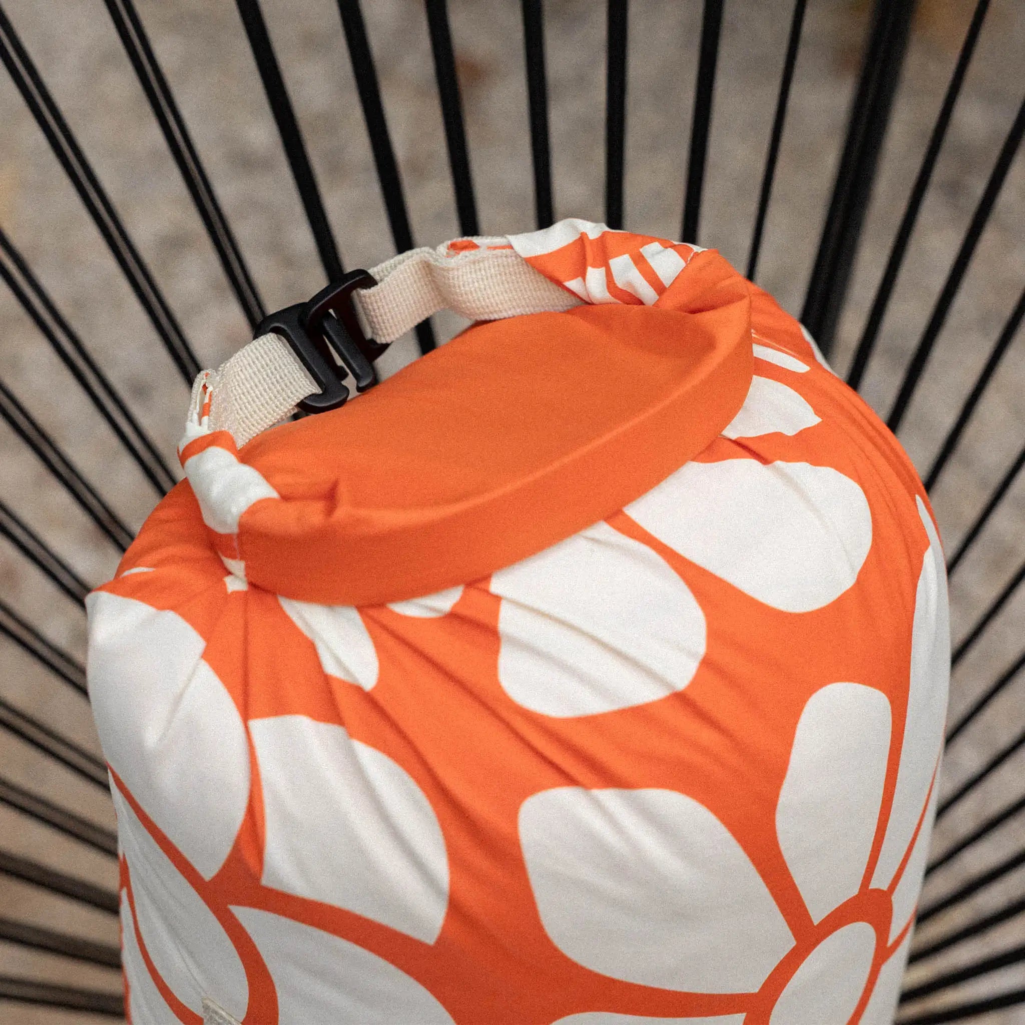 Graphene Puffer Blanket: Big Flowers Expedition Orange - Pau Hana Surf Supply