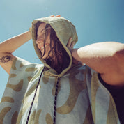 Nomadix Changing Poncho: Whirlpool Meadow Green - Pau Hana Surf Supply