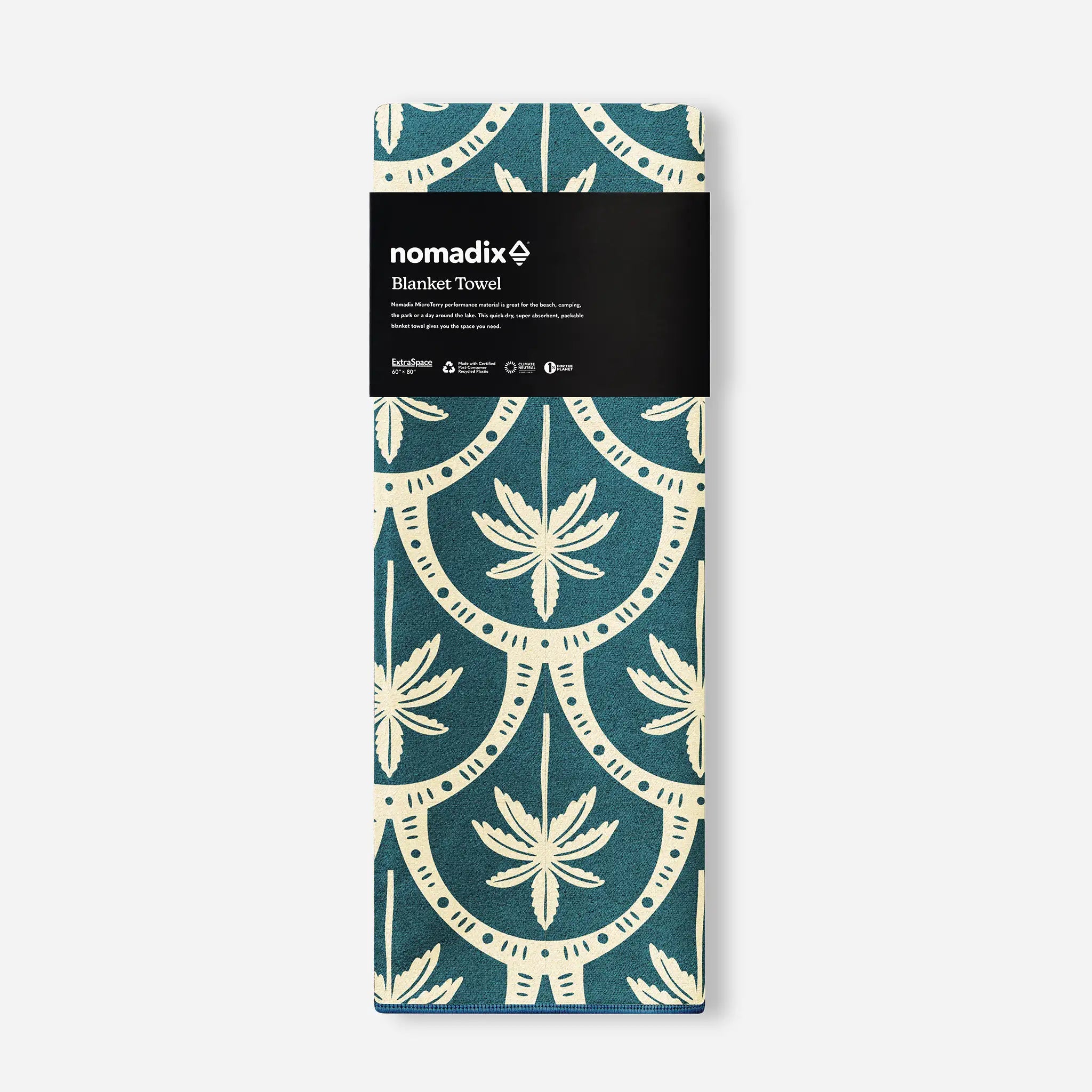 Nomadix Blanket Towel: Palms Resort Teal Ocean - Pau Hana Surf Supply