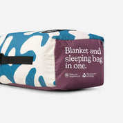 Nomadix Graphene Puffer Blanket: Whirlpool Teal Ocean - Pau Hana Surf Supply