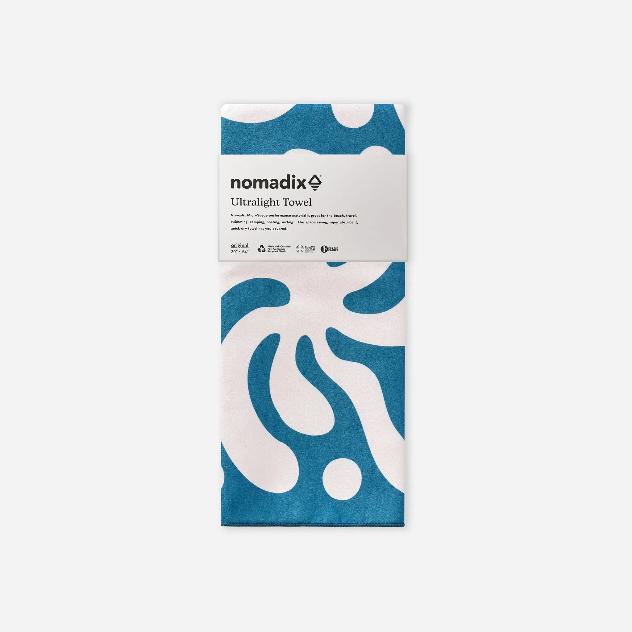 Nomadix Ultralight Towel: Whirlpool Teal Ocean - Pau Hana Surf Supply