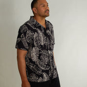 OLEU UV QUICK-DRY BOARDSHIRT - RAINFOREST JETT