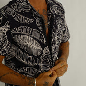 OLEU UV QUICK-DRY BOARDSHIRT - RAINFOREST JETT