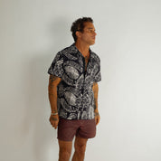 OLEU UV QUICK-DRY BOARDSHIRT - RAINFOREST JETT
