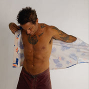 OLEU UV QUICK-DRY BOARDSHIRT - PARADISE SHELL