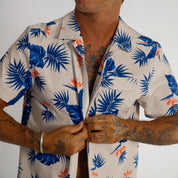 OLEU UV QUICK-DRY BOARDSHIRT - PARADISE SHELL