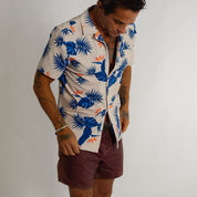 OLEU UV QUICK-DRY BOARDSHIRT - PARADISE SHELL
