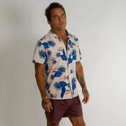 OLEU UV QUICK-DRY BOARDSHIRT - PARADISE SHELL