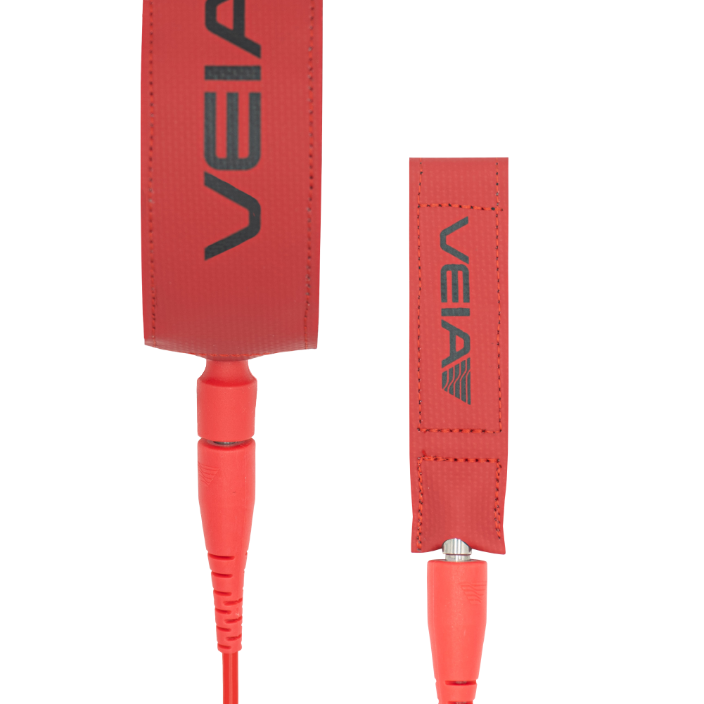 JJF Pro 7' Leash - Red - Pau Hana Surf Supply