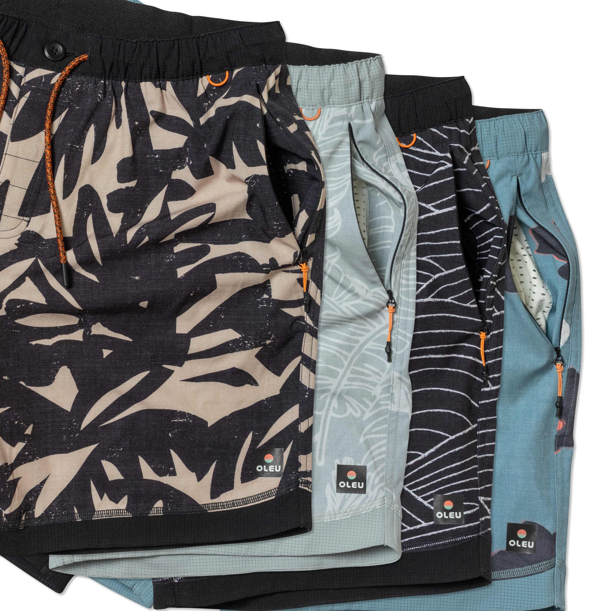 OLEU ALL-SHORT™ 6" INSEAM I 16.5" OUTSEAM - FLOATERS in PACIFIC